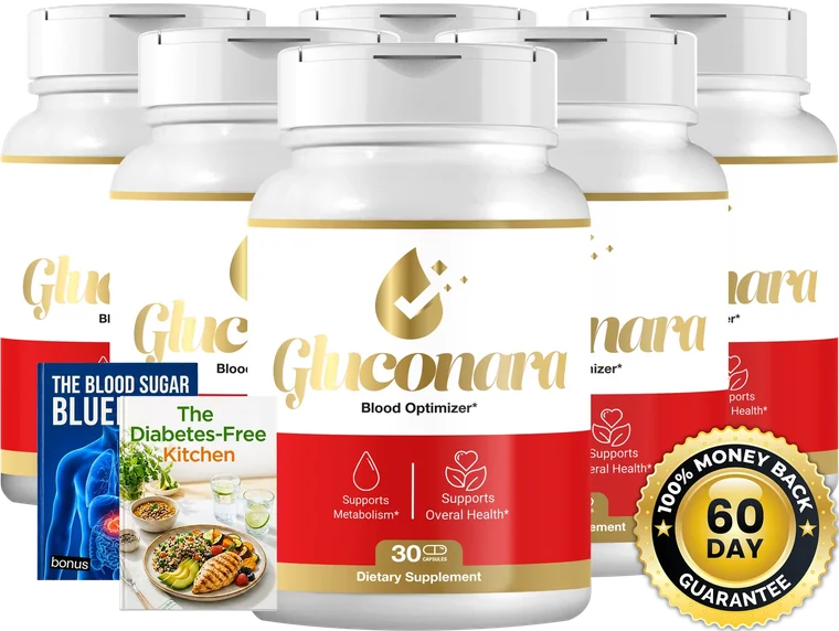 Gluconara 6 Bottles package